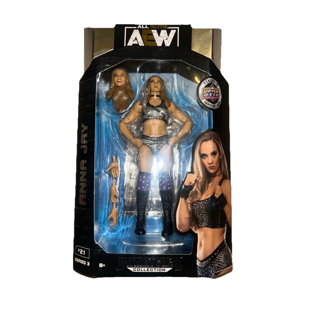 Jazwares Anna Jay 6 in Action‎ Figure - AEW0177